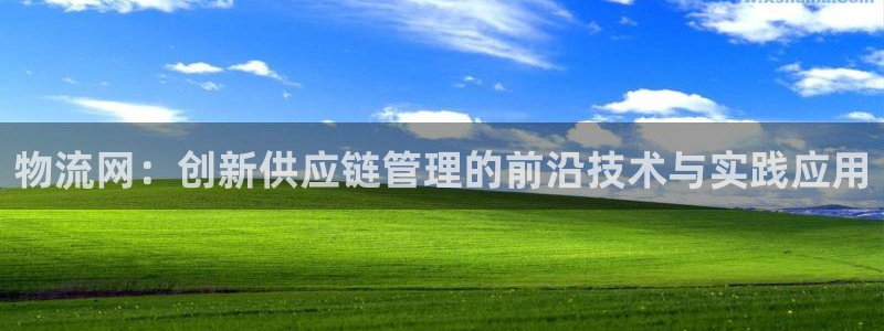 ,优游国际官网链接：物流网：创新供应