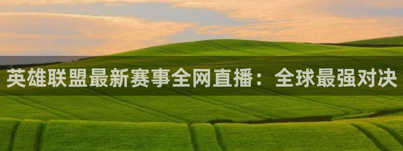 蜘蛛直播体育：英雄联盟最新赛事全网直播：全球最强对决